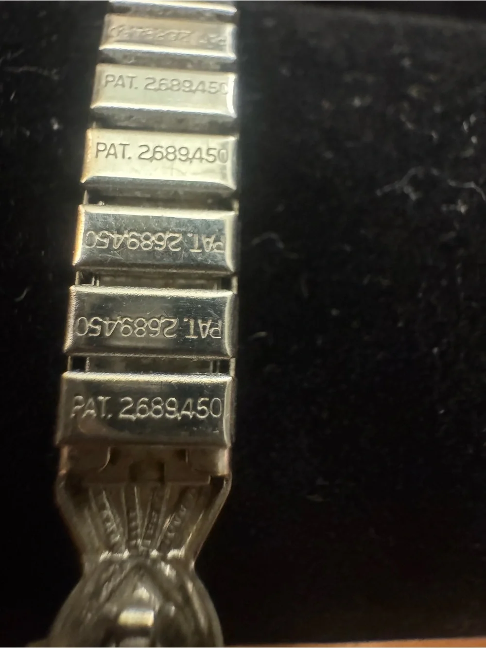 Vintage Ladies Westclox Windup Bracelet Watch in Silver-Tone